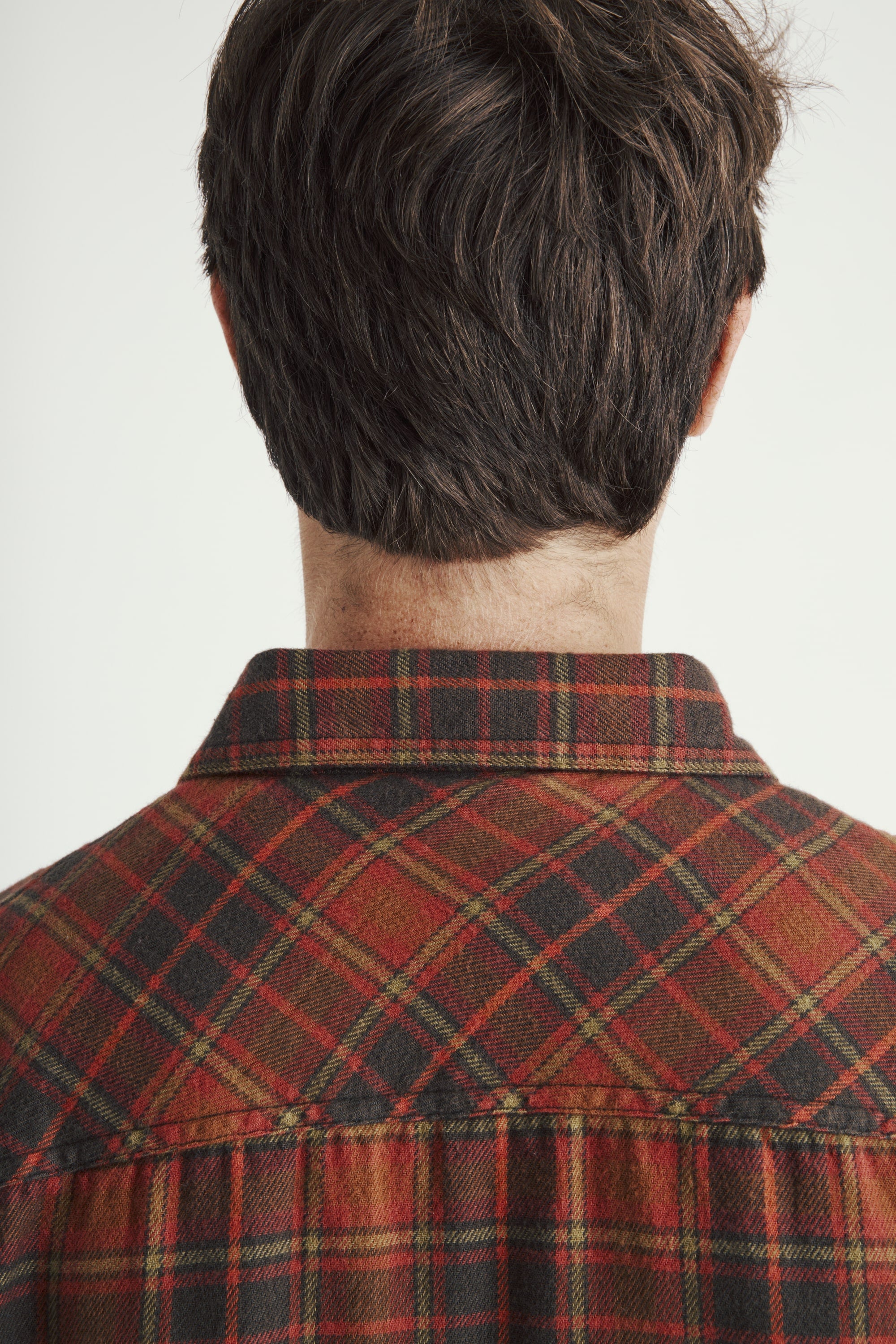Single Pocket Workshirt - Red Black Check