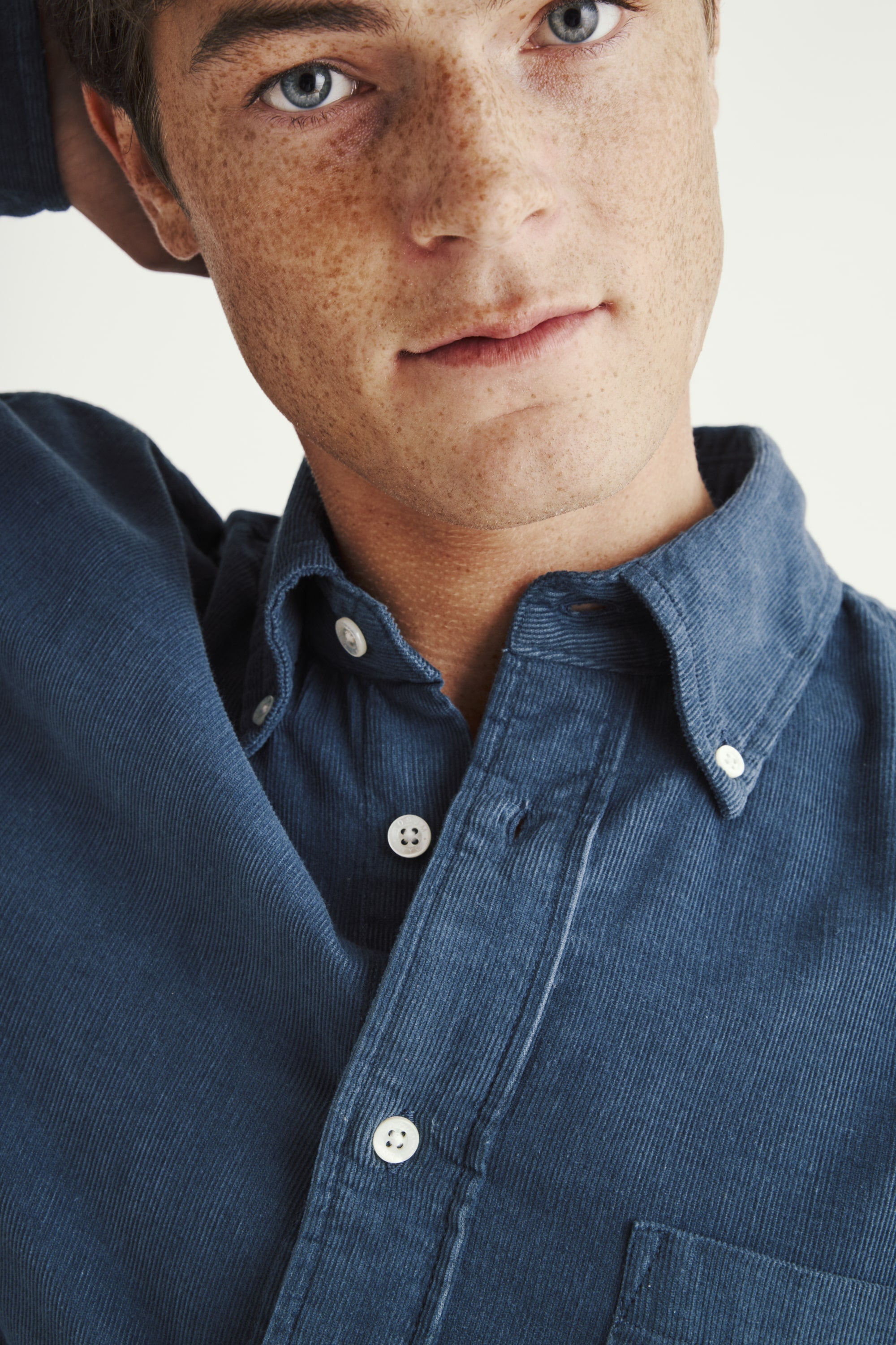 Oxford Premium Buttondown - Pinwheel Cord Navy