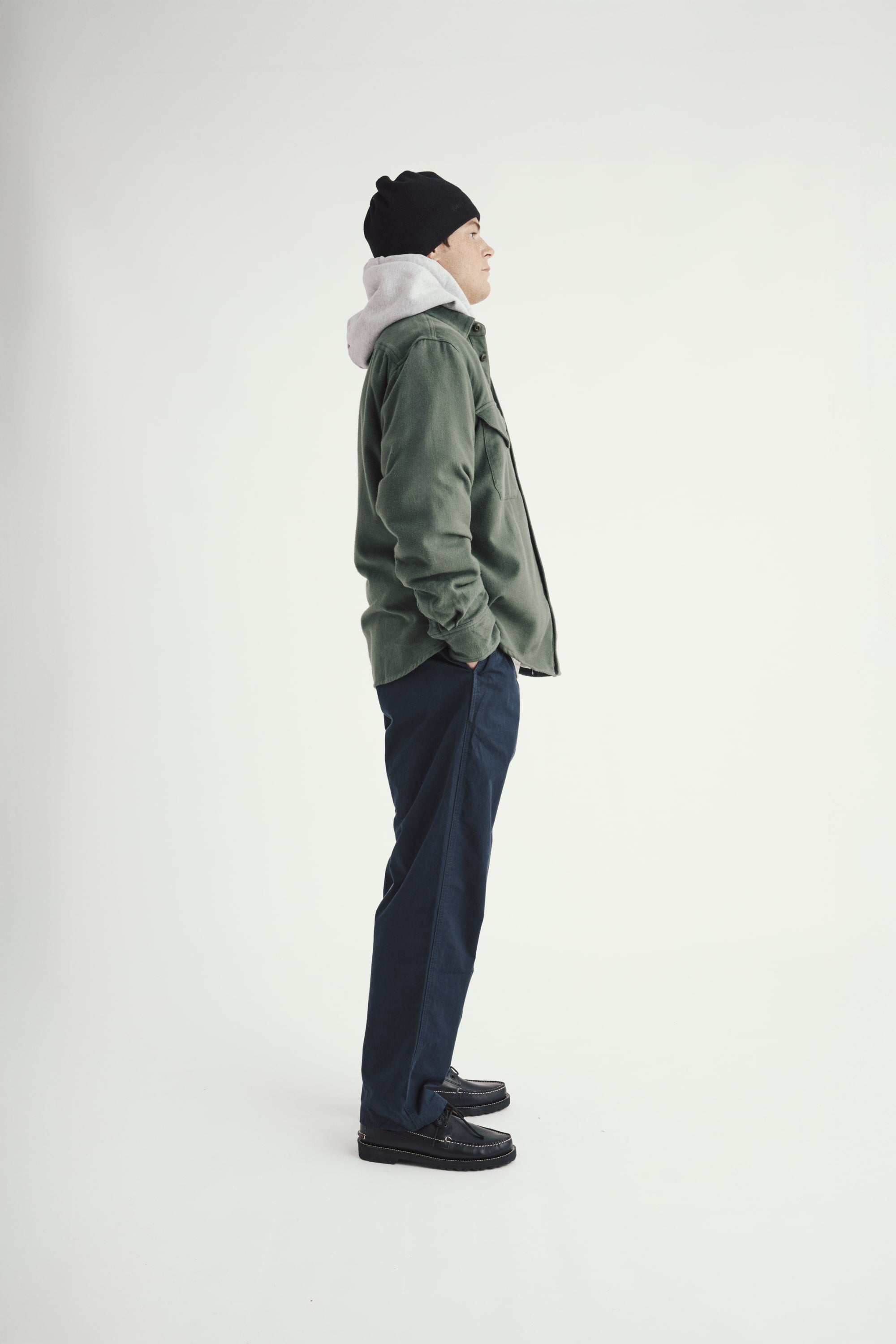 Big Pocket Workshirt - Duck Green