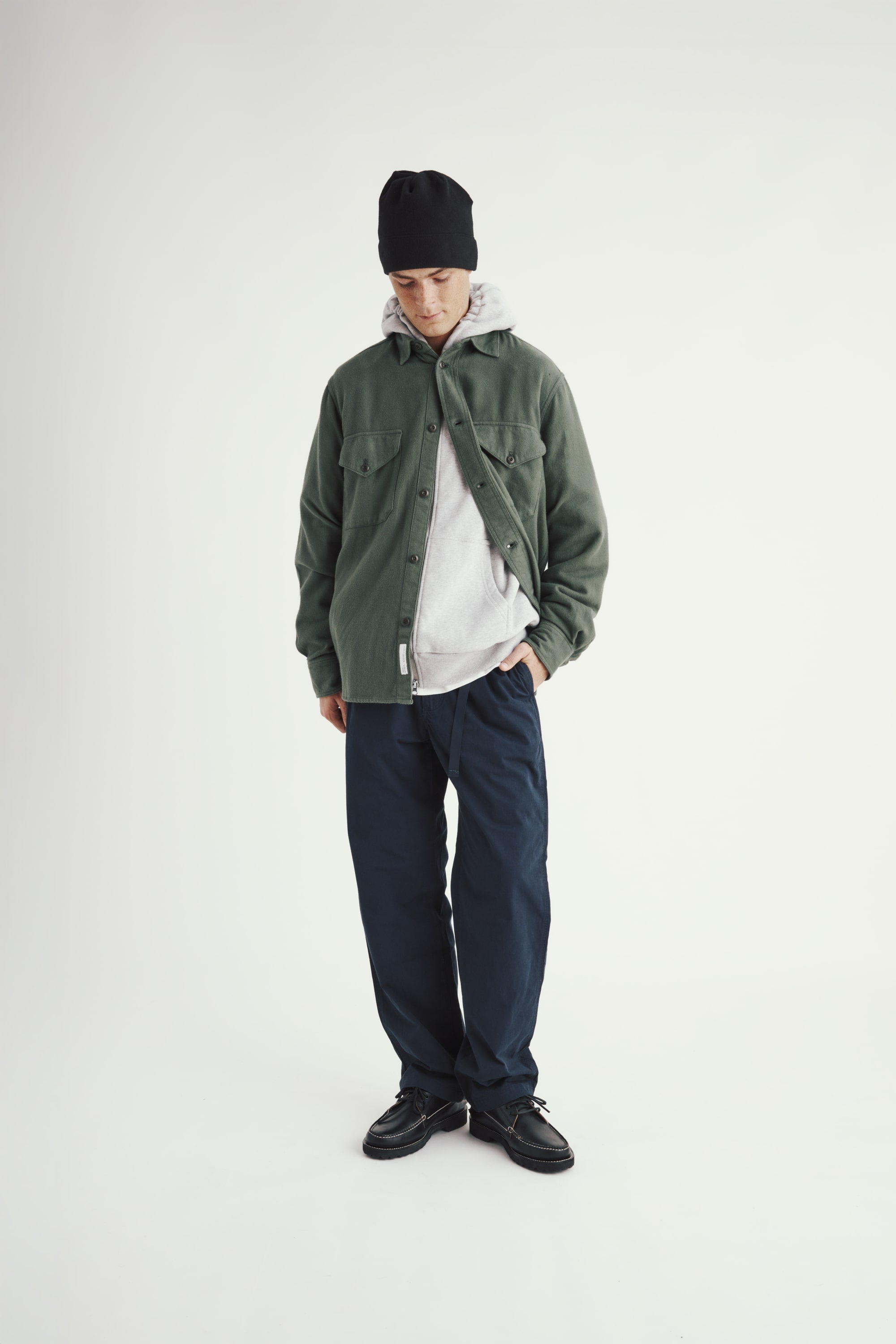 Big Pocket Workshirt - Duck Green