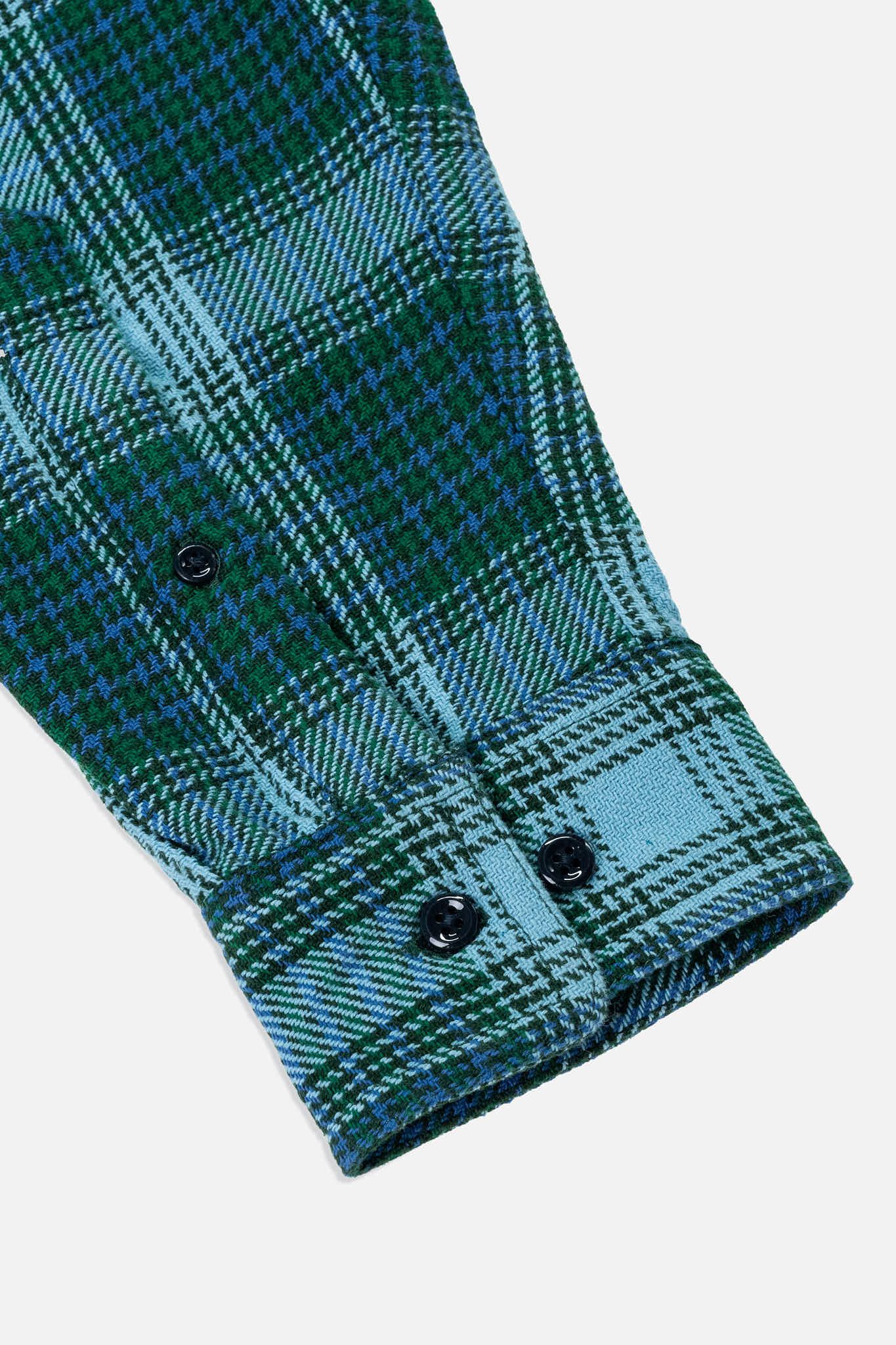 Classic Plaid Workshirt - Green Check