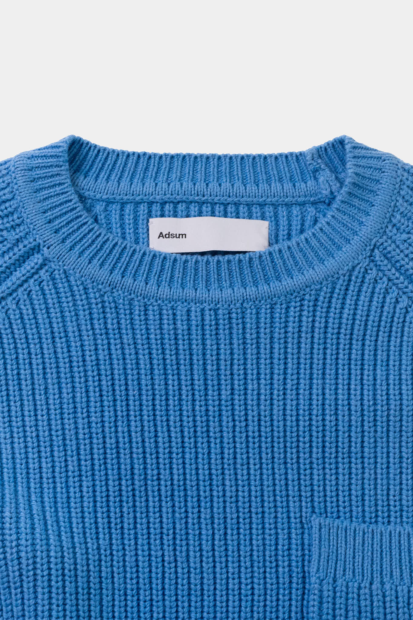 Pocket Crewneck - Blue