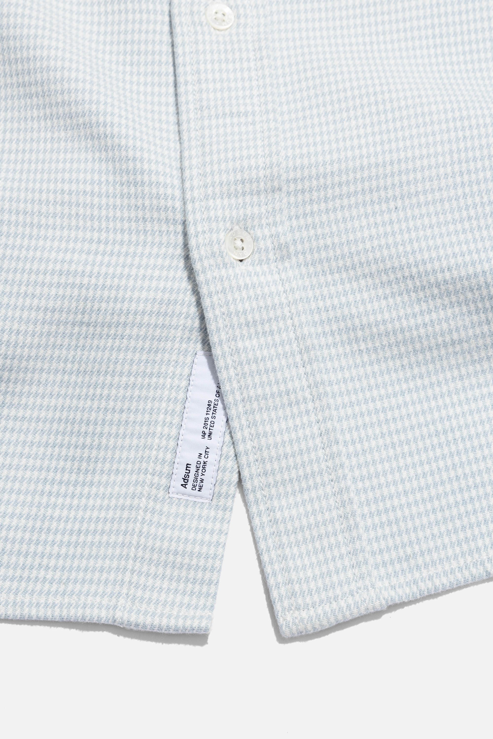 Oxford Premium Buttondown - Houndstooth White