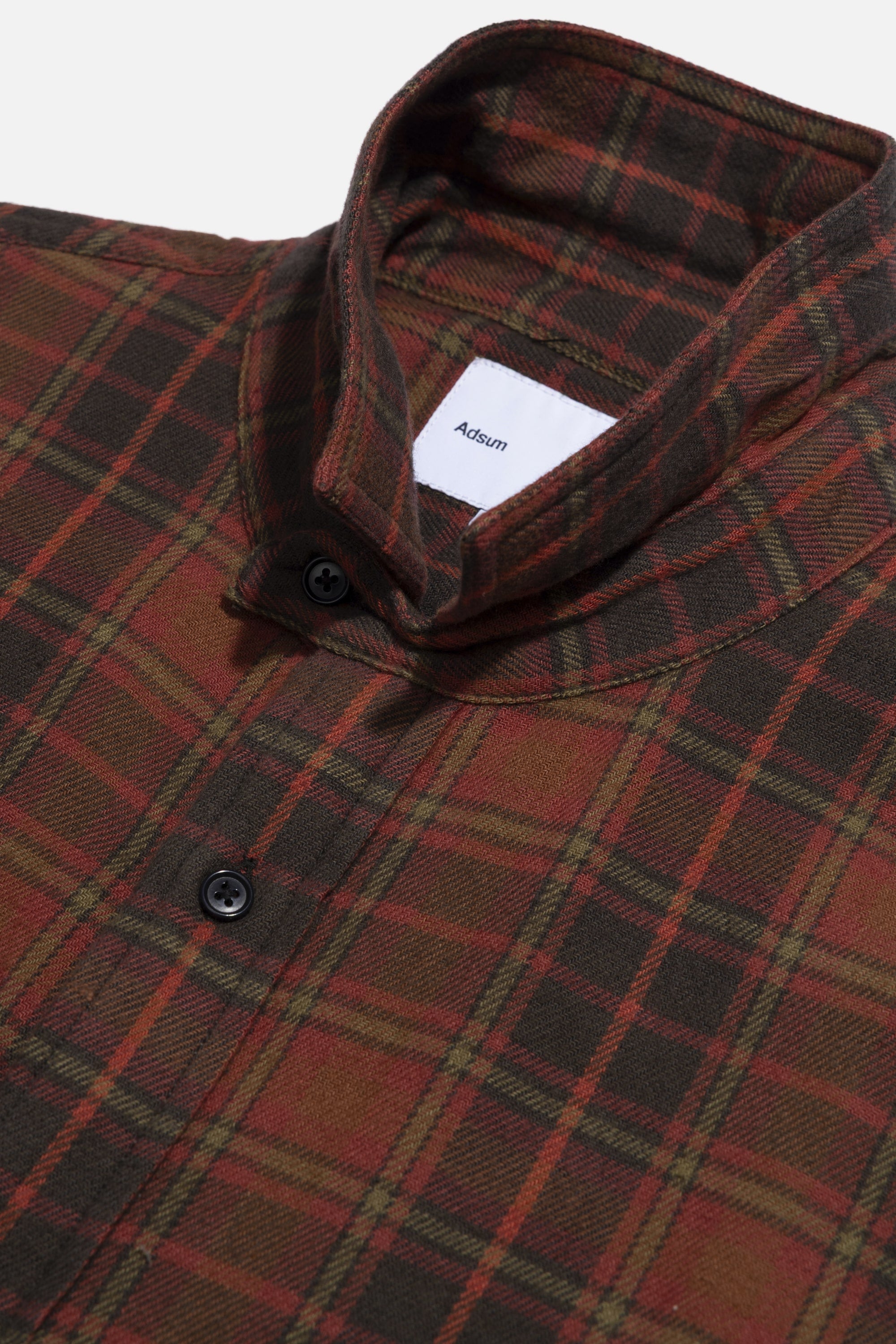 Single Pocket Workshirt - Red Black Check