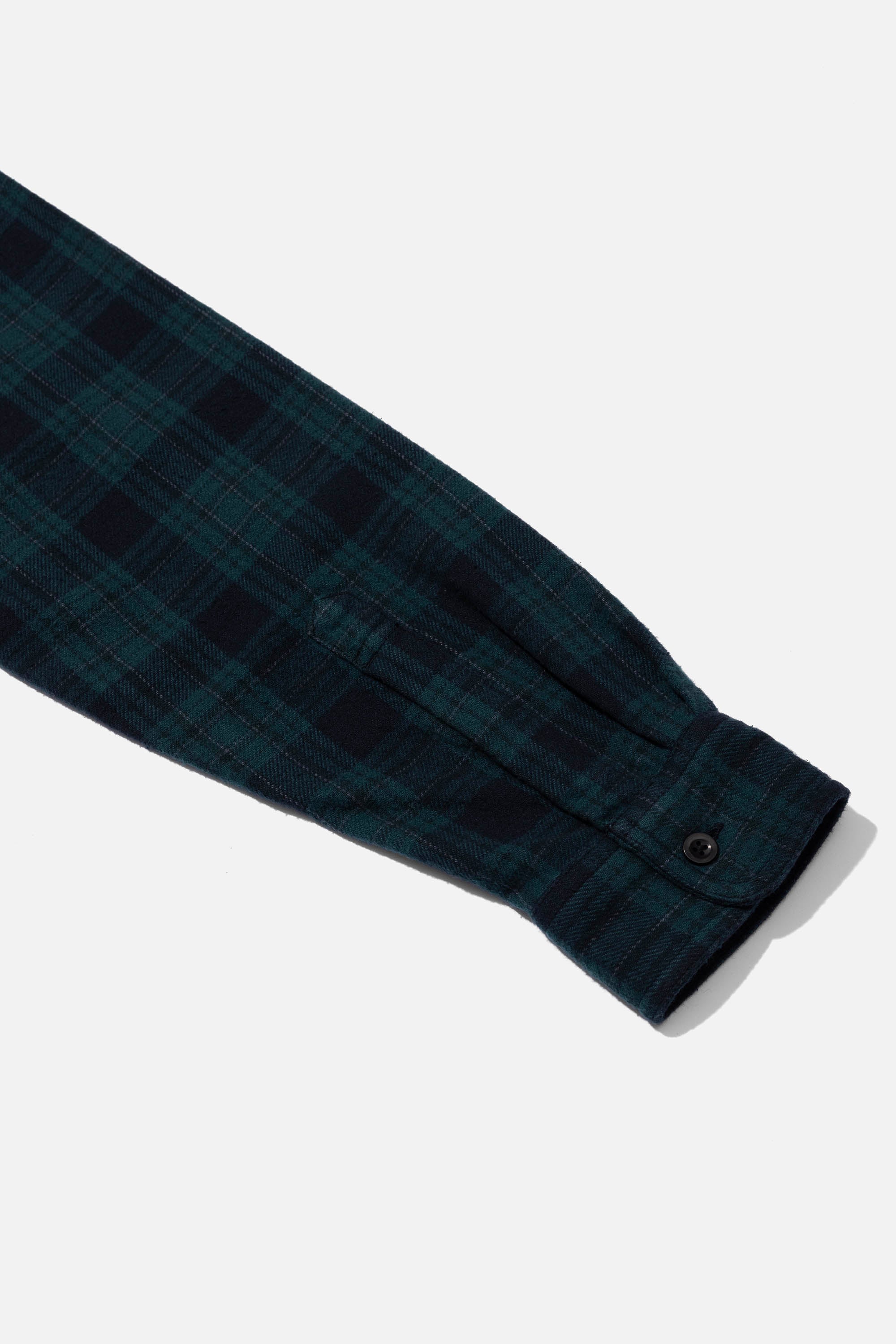 Classic Plaid Workshirt - Green Black Check