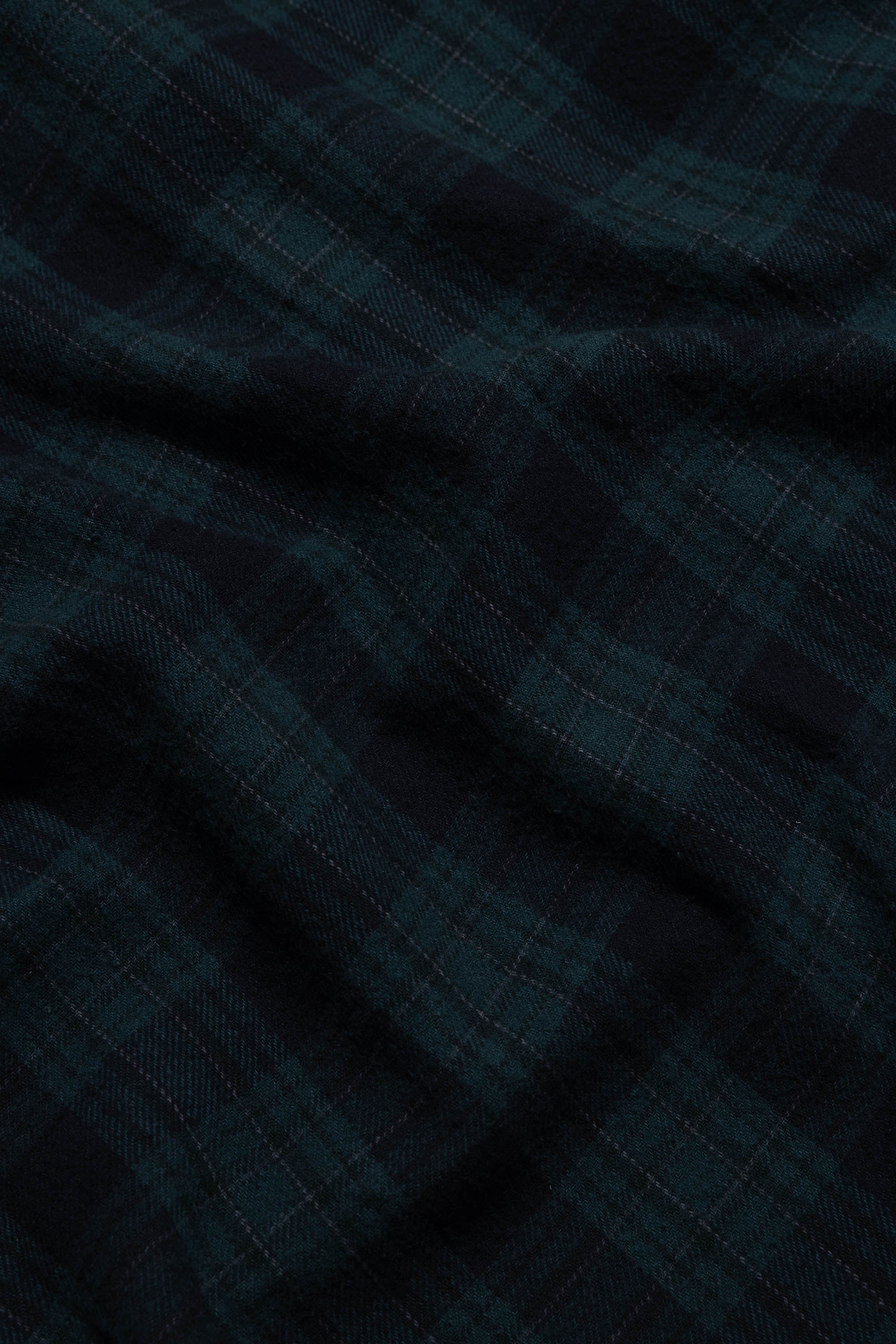 Classic Plaid Workshirt - Green Black Check