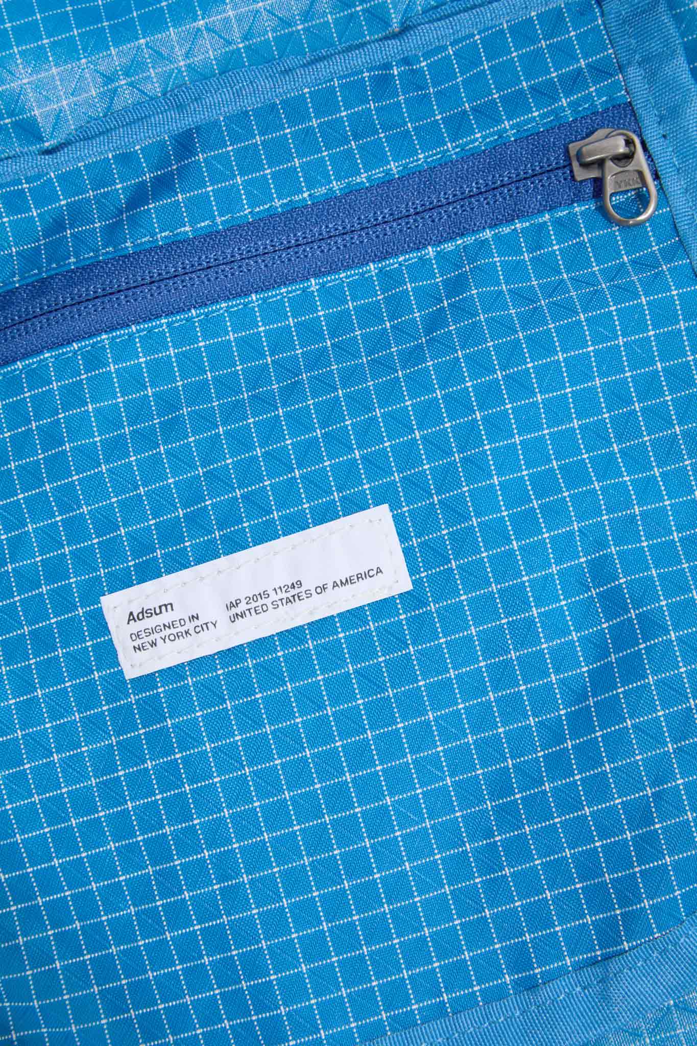 Zip Tote - Blue