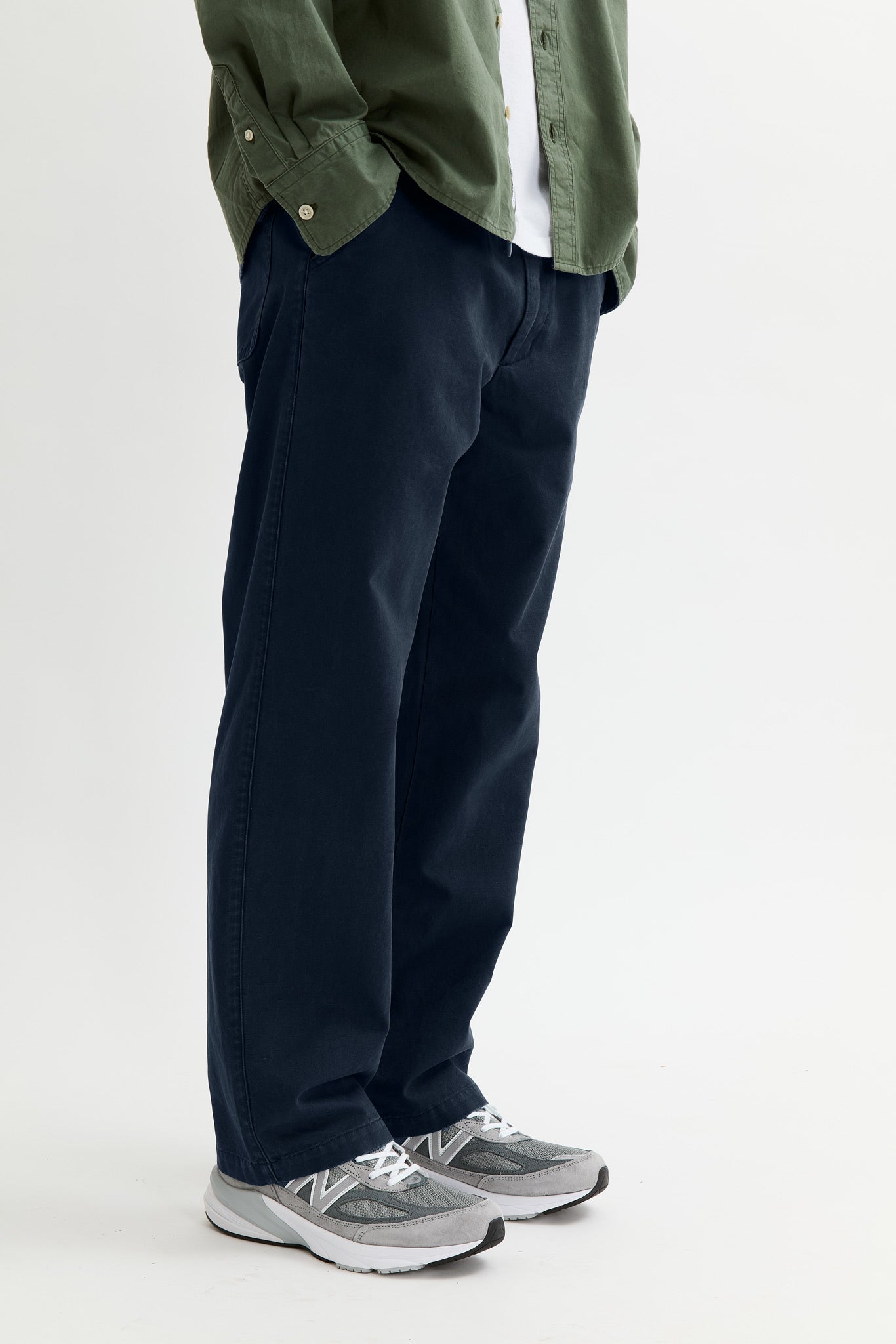 Flap Pocket Pant - Navy