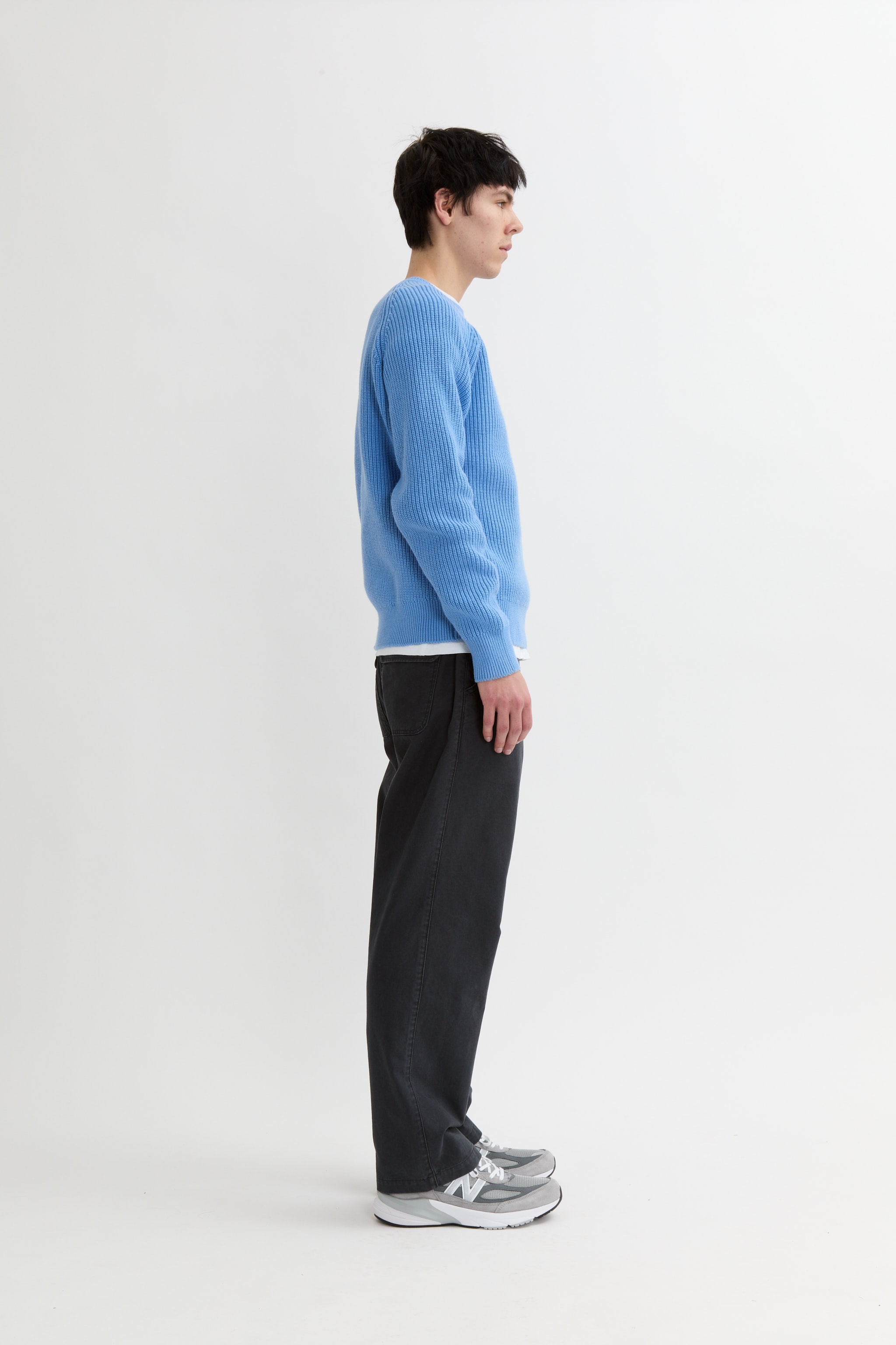 Pocket Crewneck - Blue
