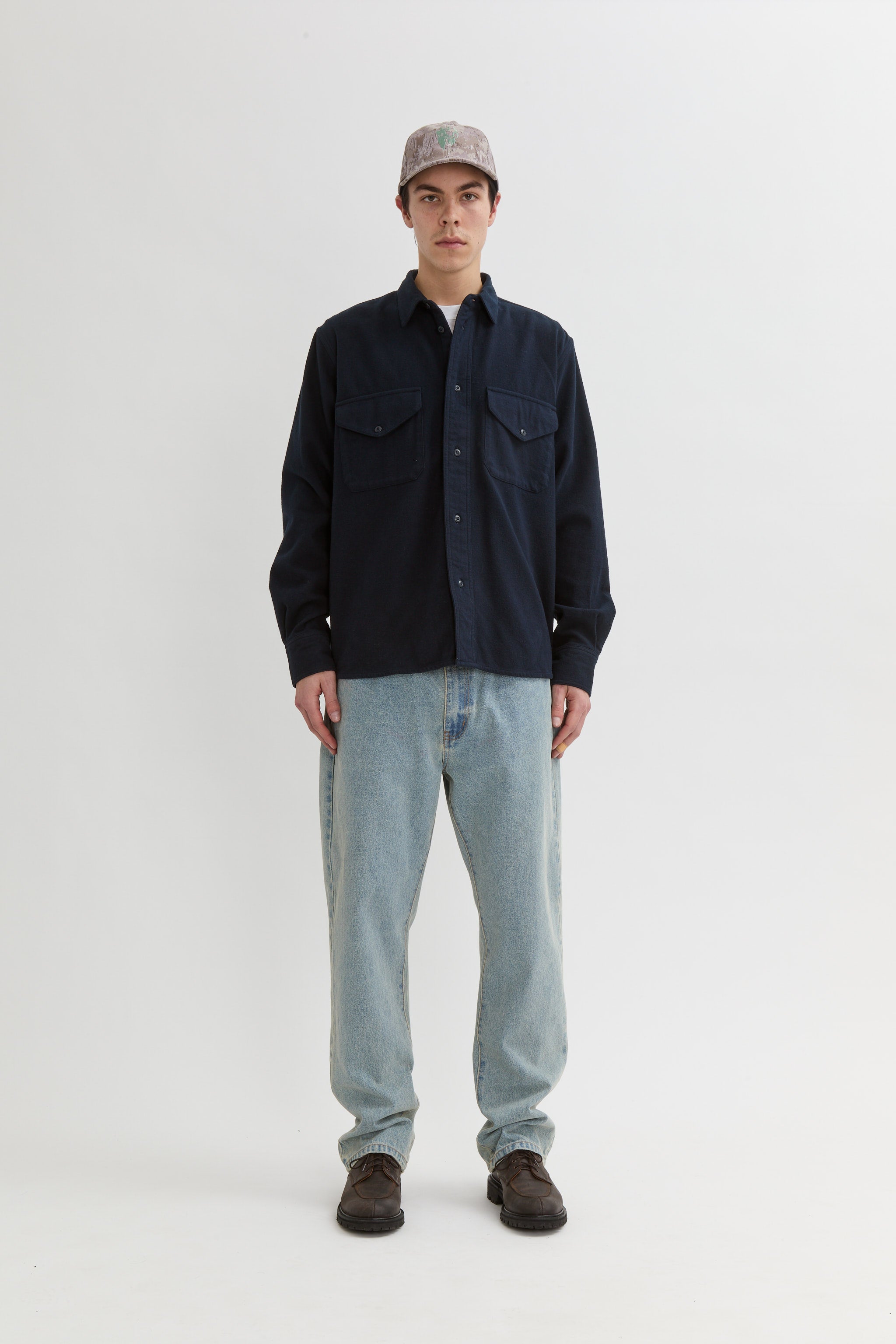 Big Pocket Workshirt - Navy