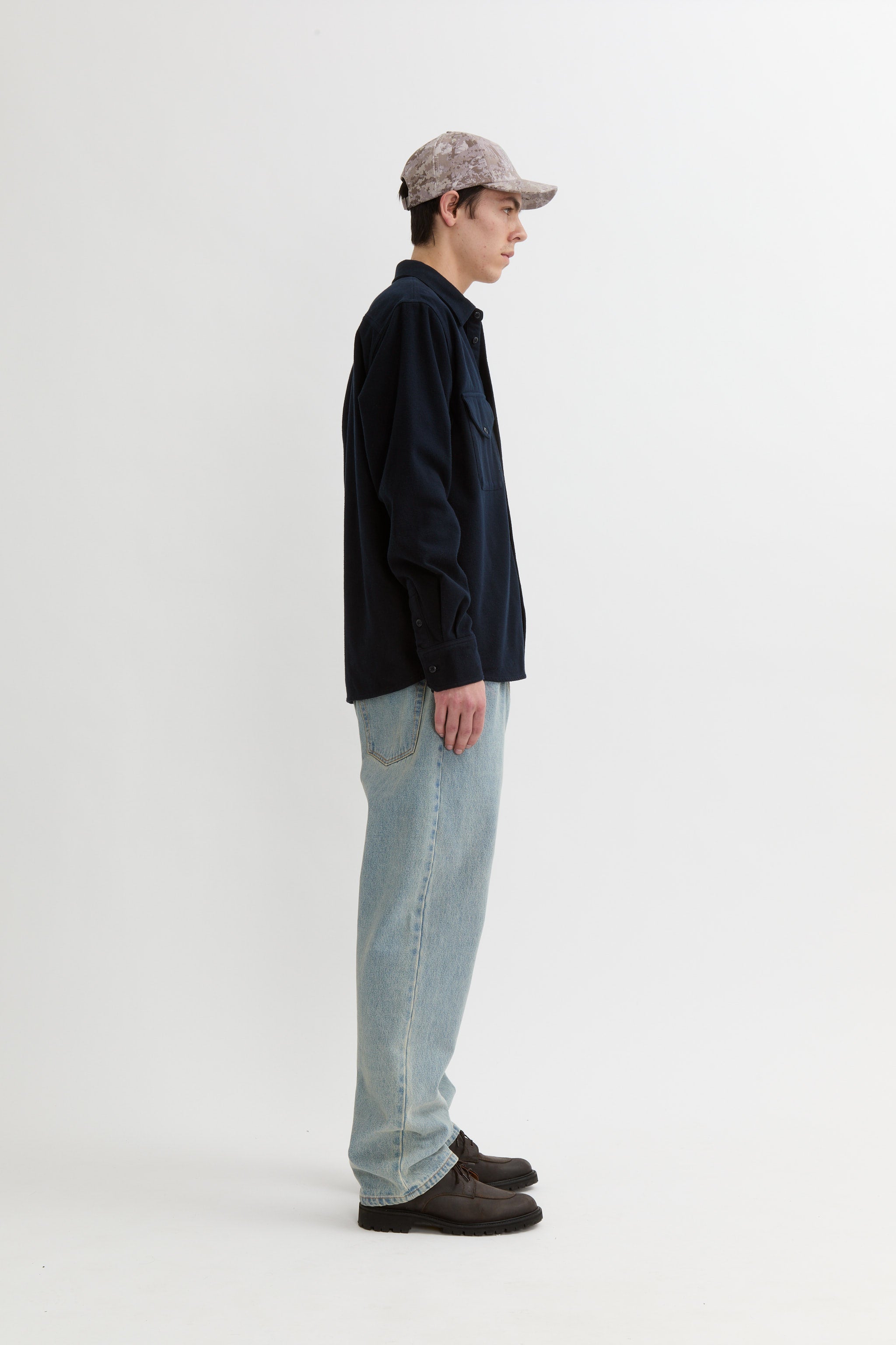 Big Pocket Workshirt - Navy