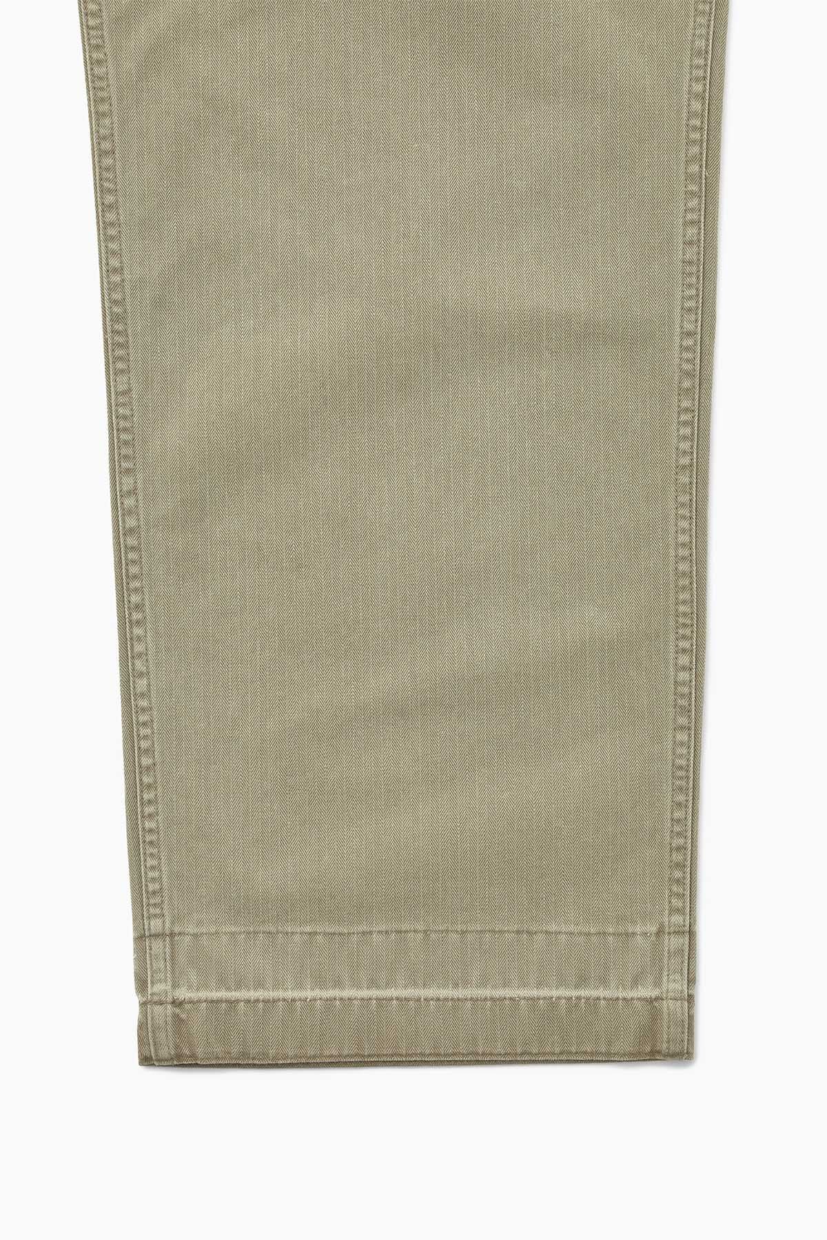 Khakis + Adsum HBT Pants - Olive Drab