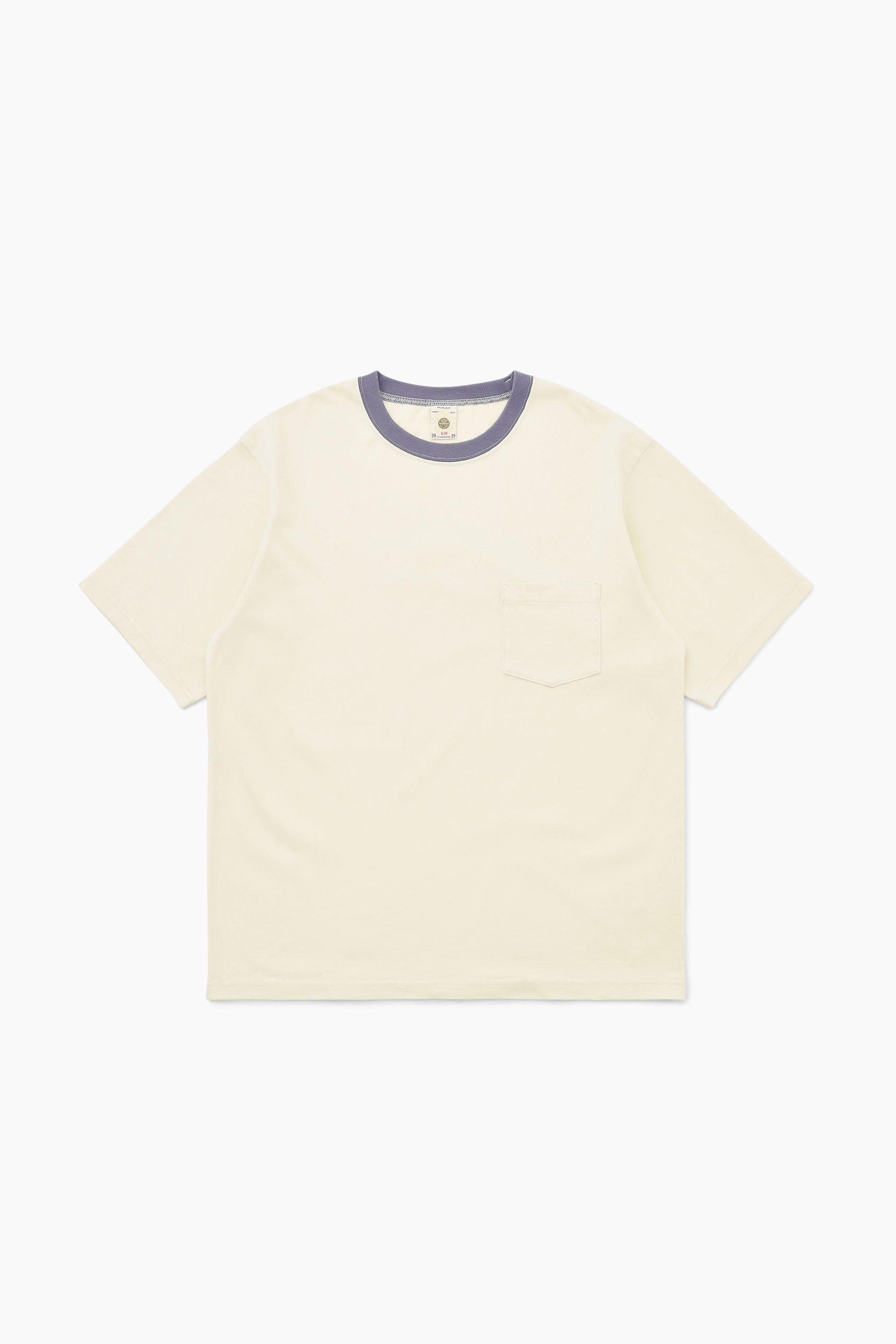 Khakis + Adsum S/S Tee - Ivory