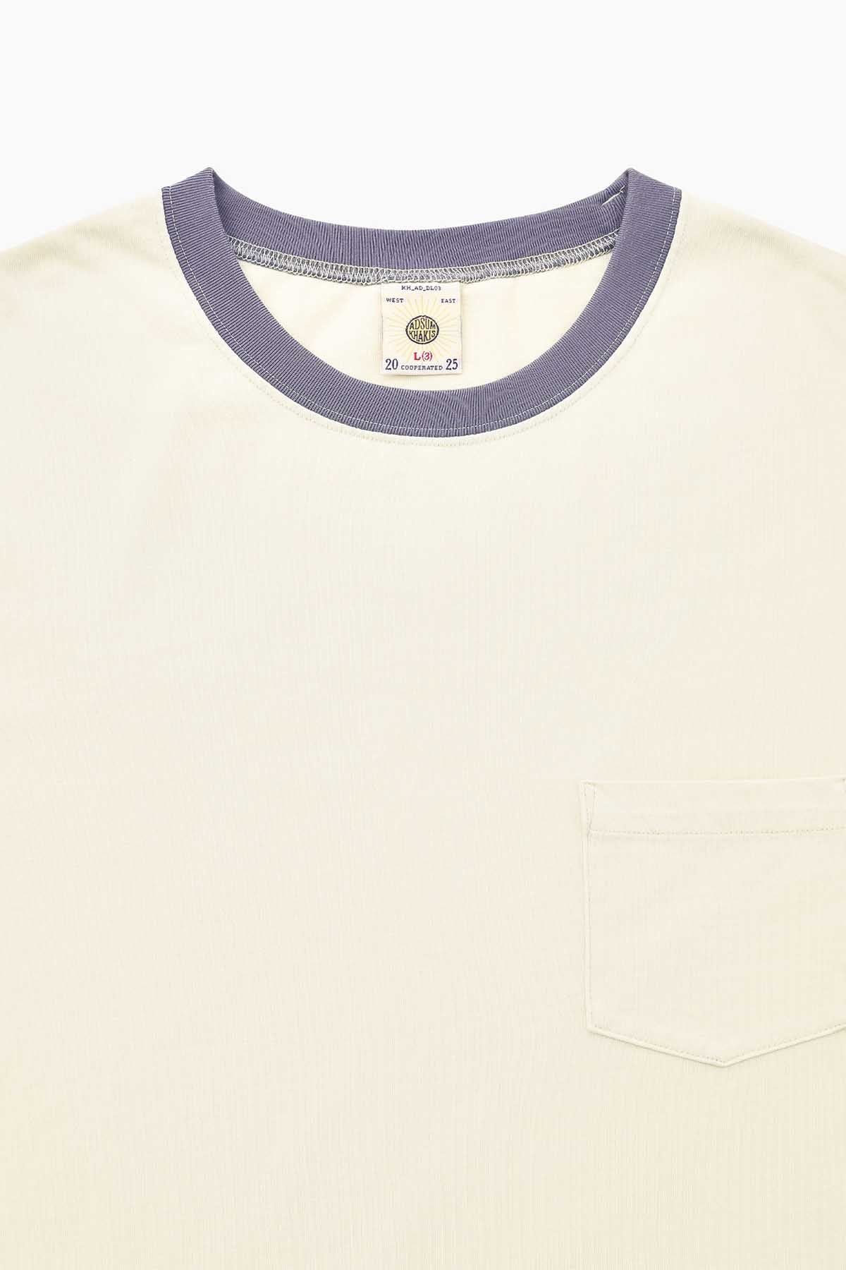 Khakis + Adsum S/S Tee - Ivory