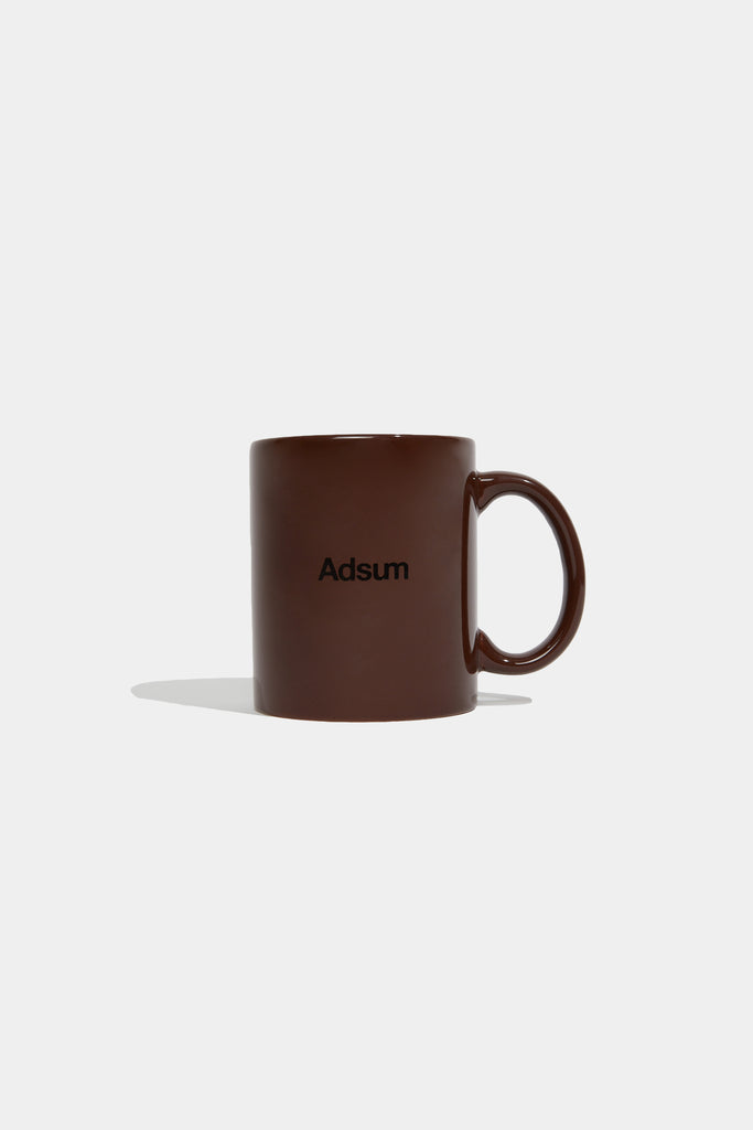 Adsum Logotype Mug - Brown
