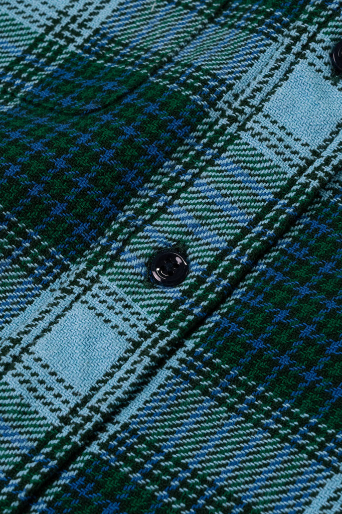 Classic Plaid Workshirt - Green Check