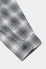 Flat Hem Workshirt - Grey Shadow Plaid