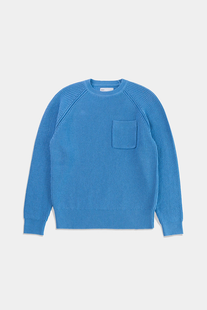 Pocket Crewneck - Blue