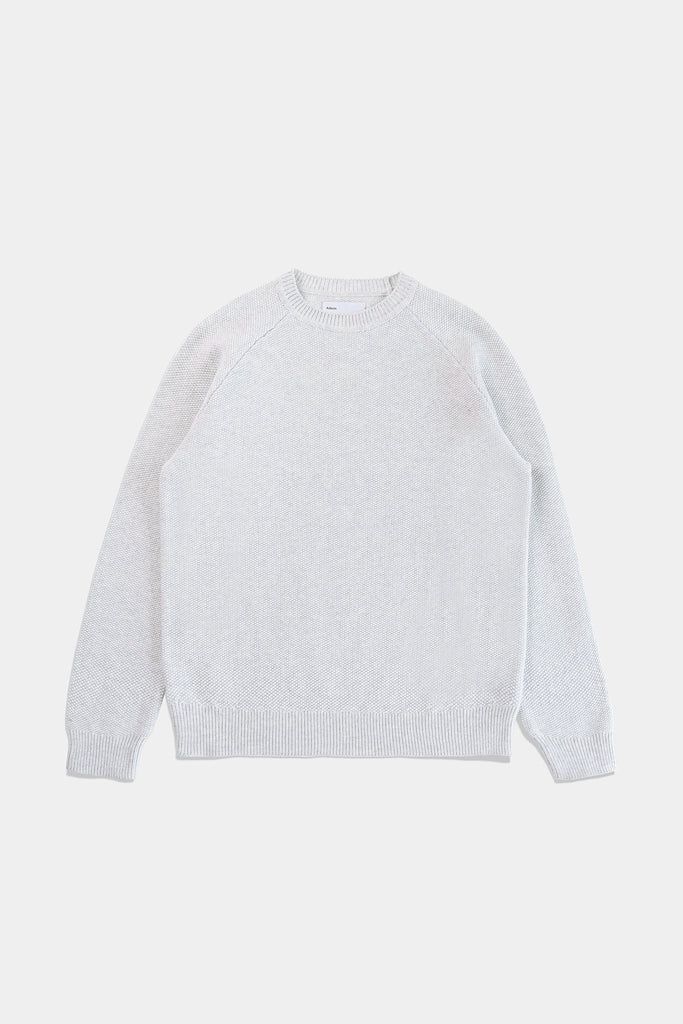 Seed Stitch Sweater - Grey