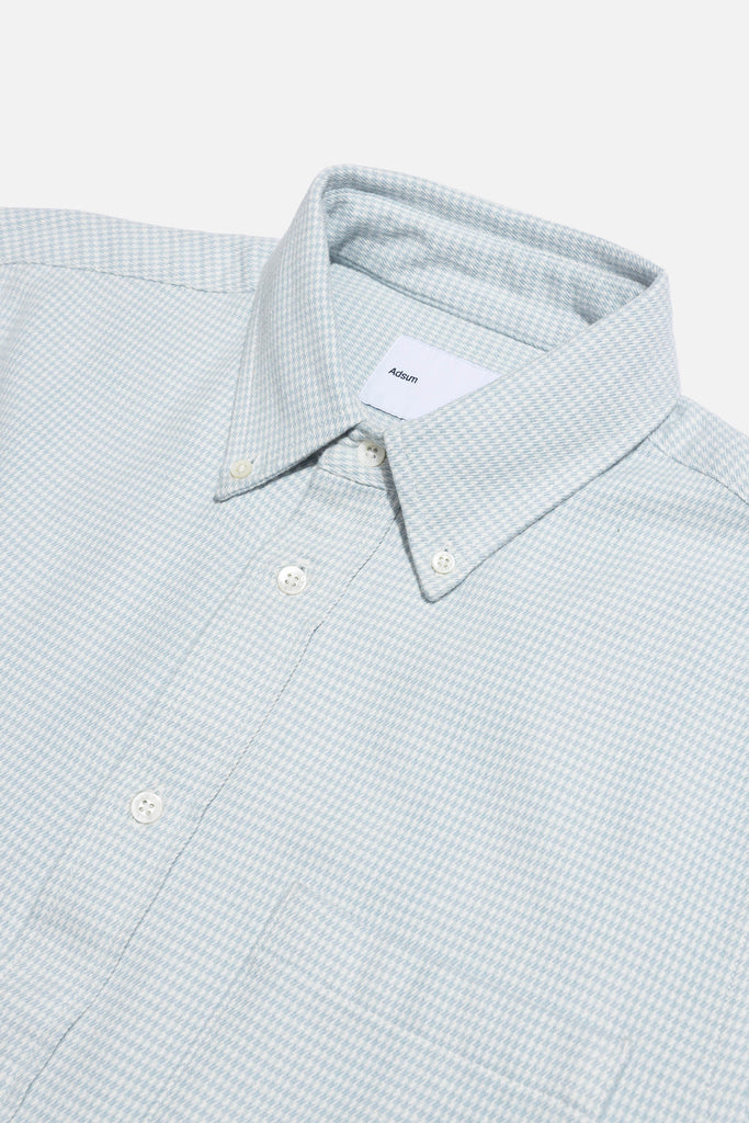 Oxford Premium Buttondown - Houndstooth White