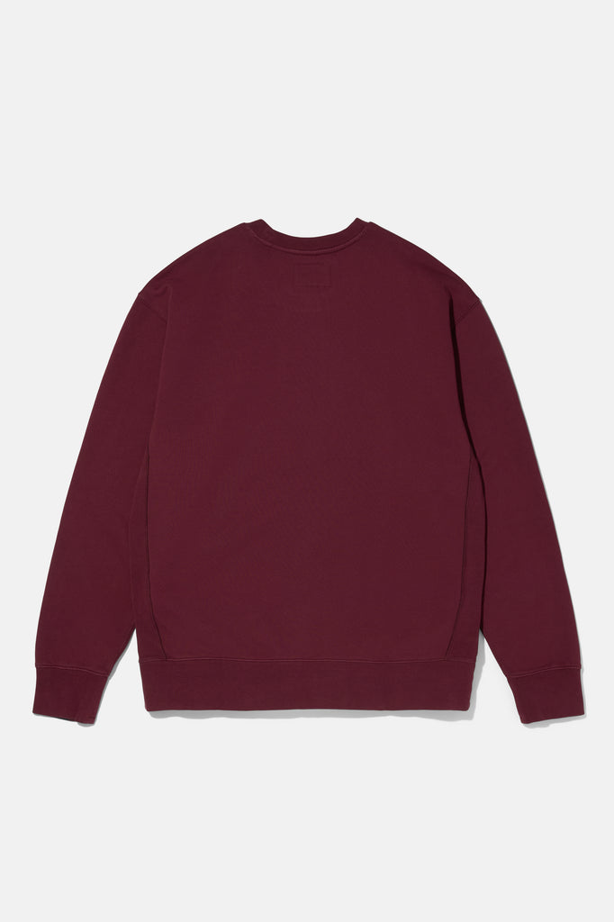 Core Crewneck - Burgundy