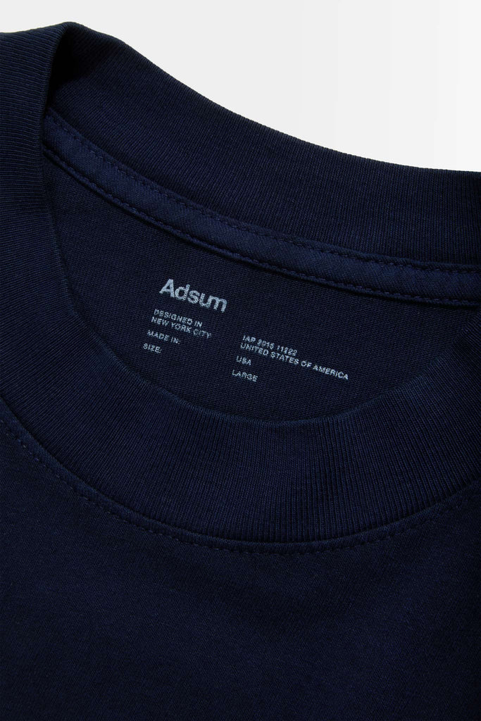 SS Pocket Tee - Navy