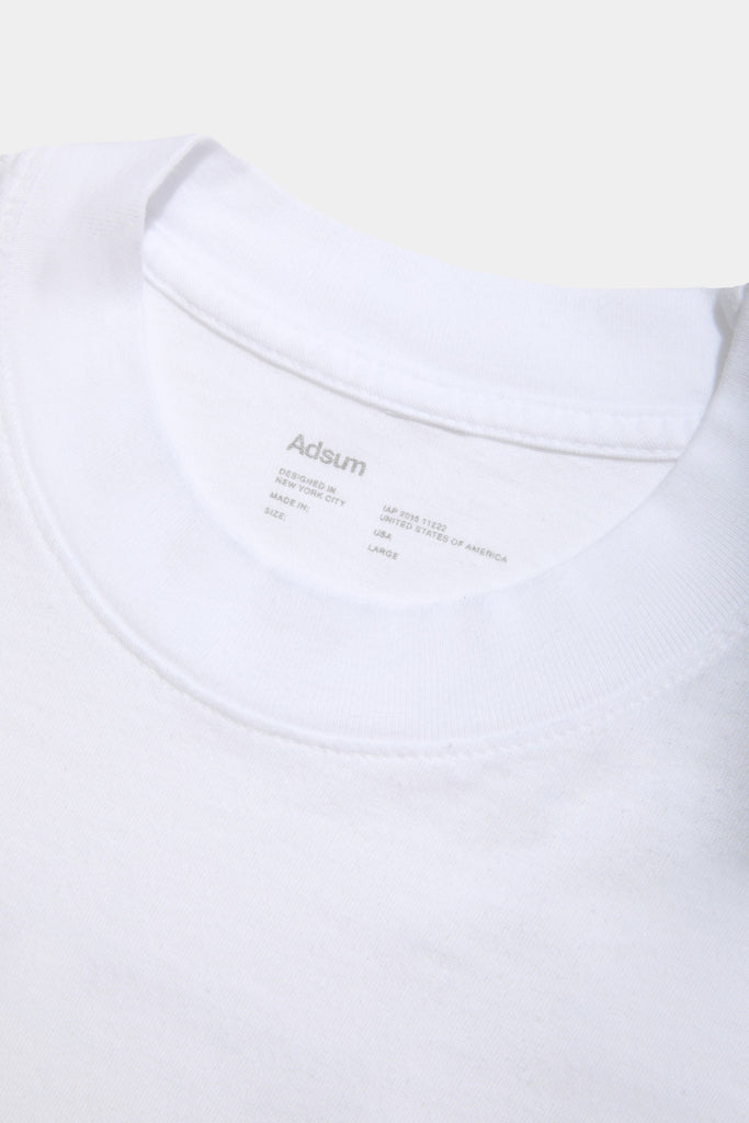 SS Pocket Tee - White