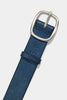Adsum + Maximum Henry Leather Belt - Blue