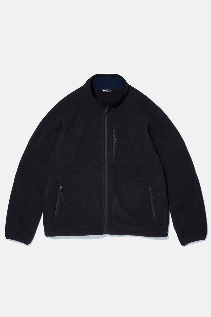 ACEM Fleece - Black — flat lay, front