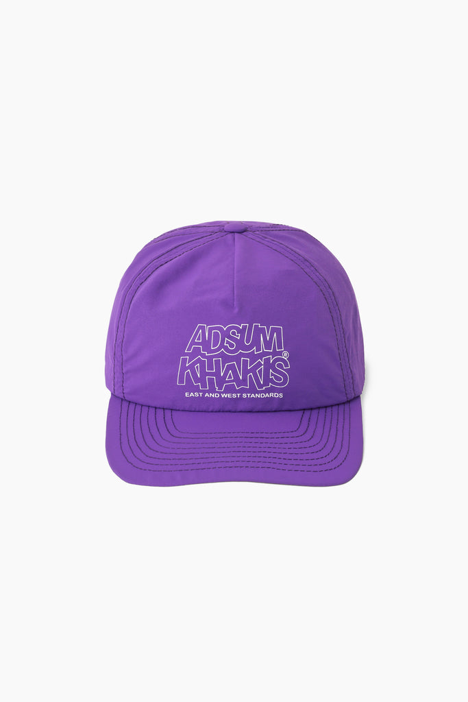 Khakis + Adsum Nylon Cap - Purple