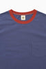 Khakis + Adsum S/S Tee - Blue