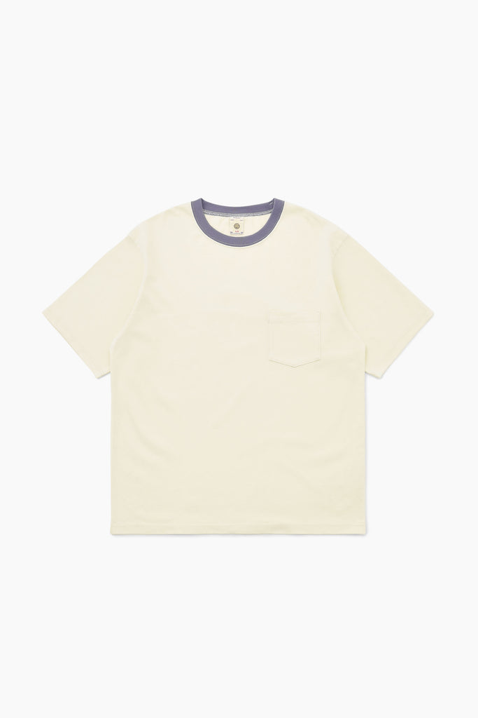 Khakis + Adsum S/S Tee - Ivory