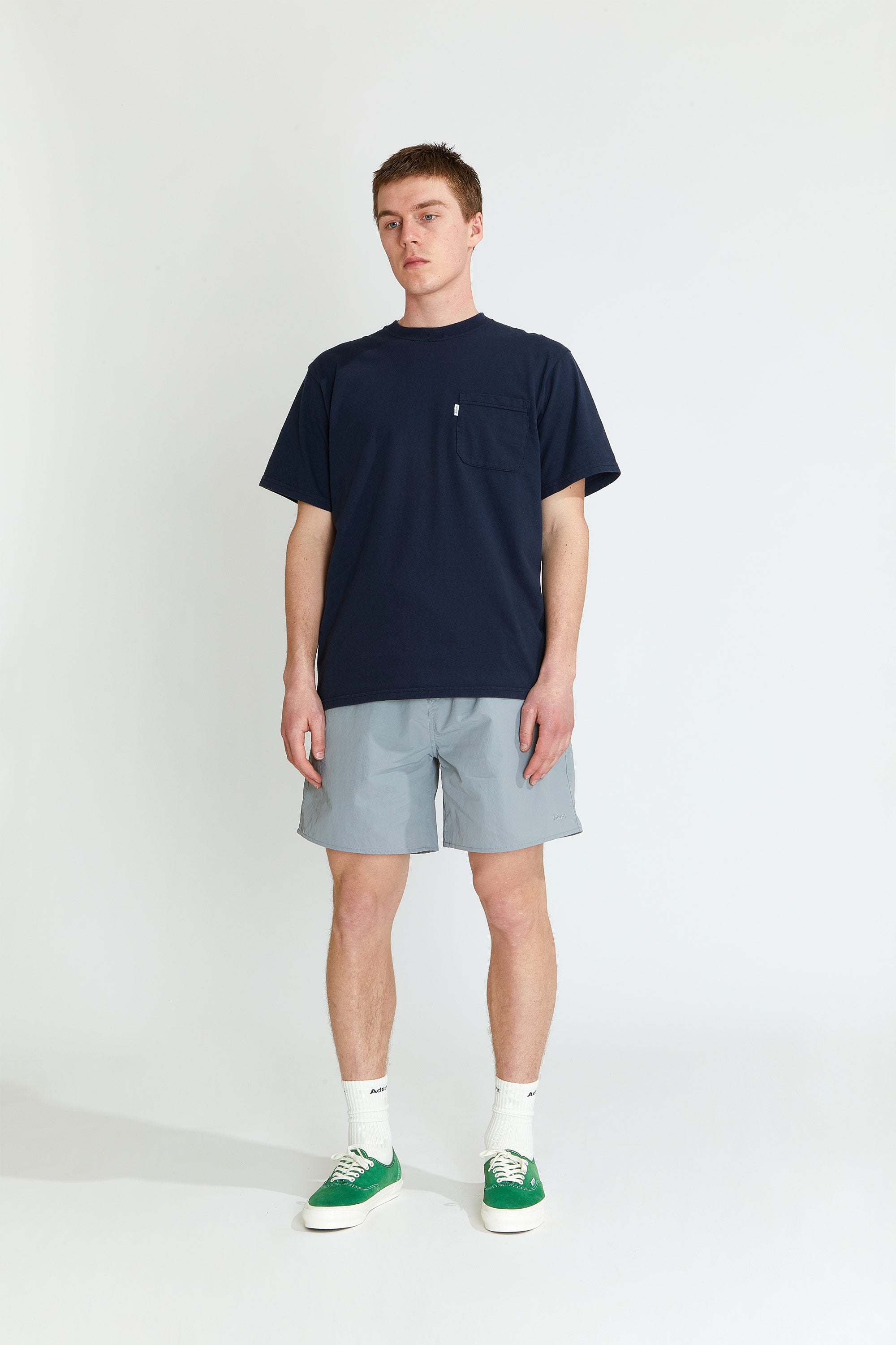 SS Pocket Tee - Navy