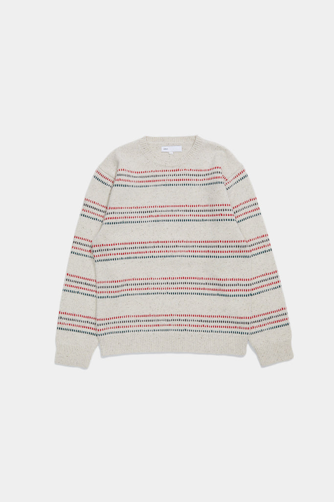 Fleck Sweater - Square Stripe