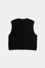 Flexure Zip Fleece Vest - Black