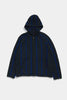 Wool Zip DR - Blue Stripe