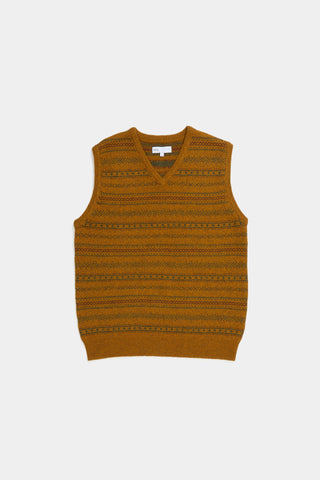 Adsum + Nitty Gritty Nordic Vest - Mustard / Adsum