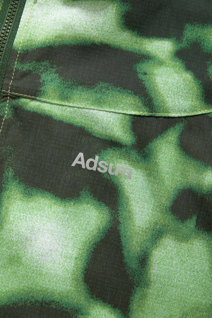 Camp Hero Vest - Dark Green Liquid Print