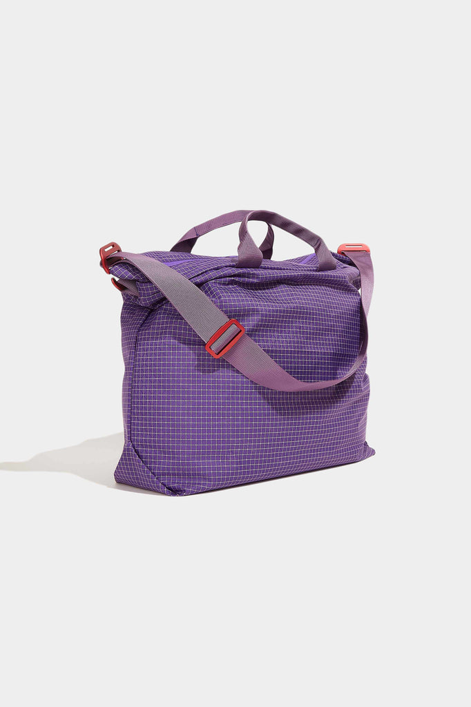 Zip Tote - Purple Ripstop