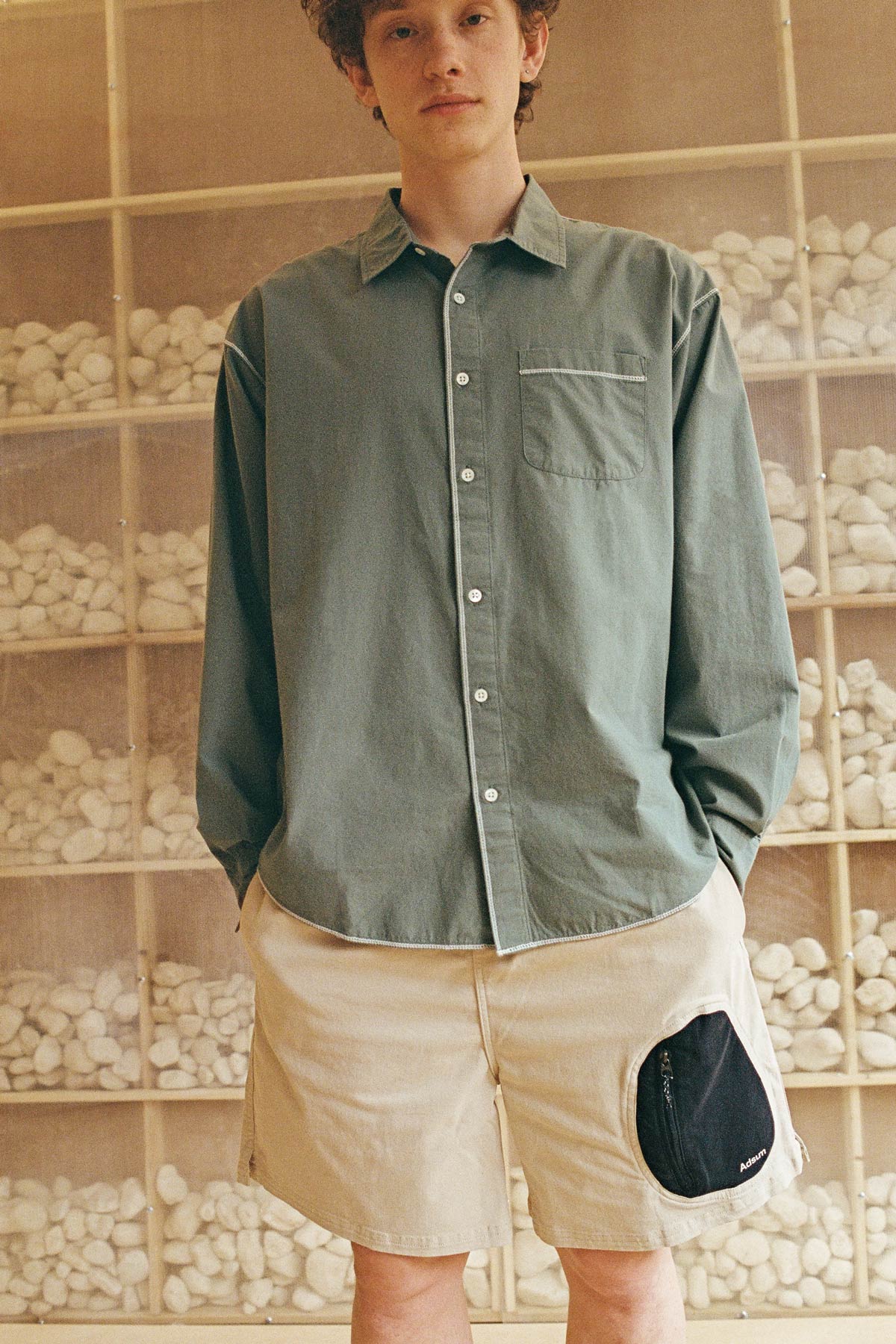 Seam Shirt - Gazer Slate / Adsum