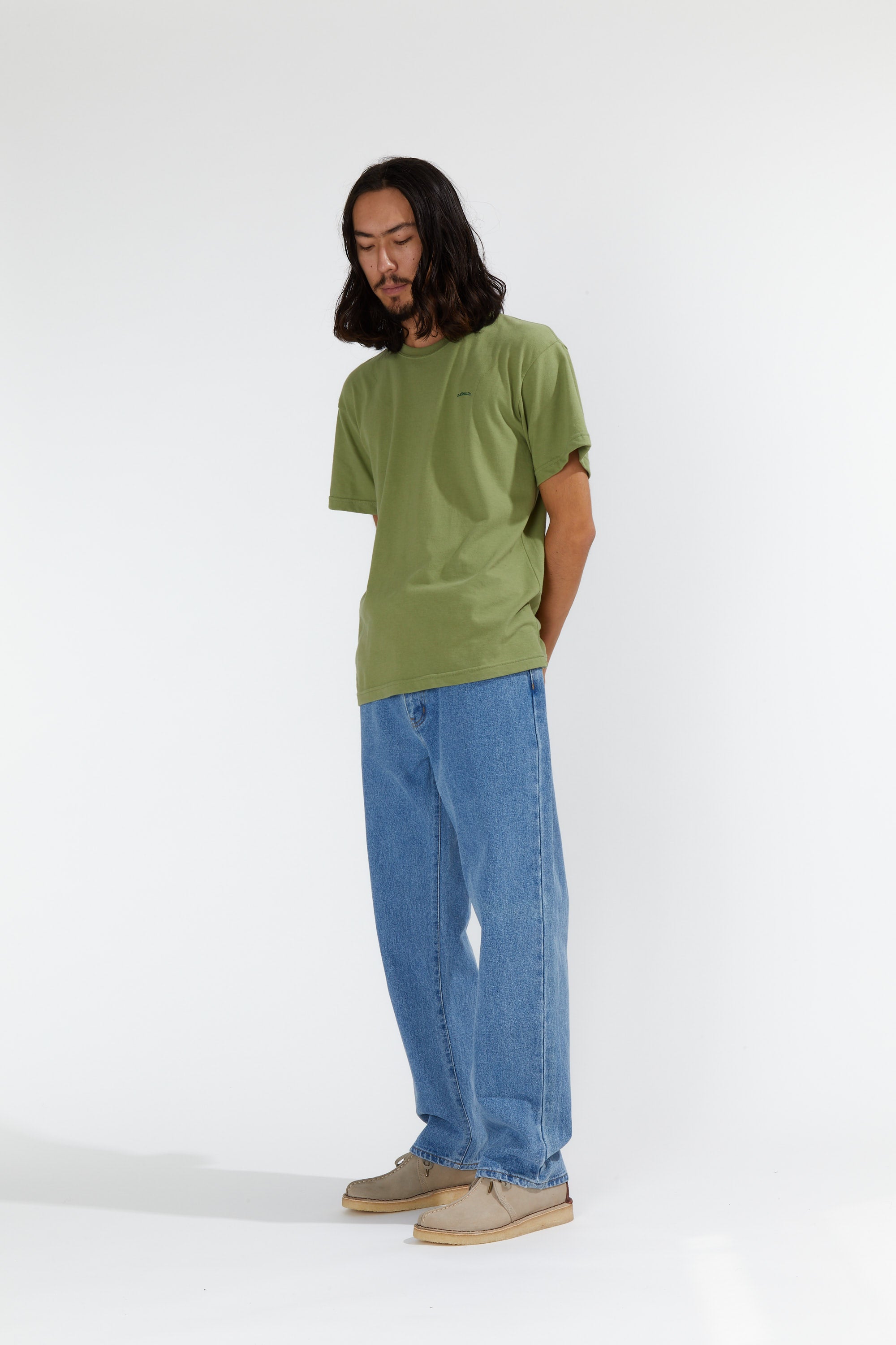 Relaxed Fit 5-Pocket Jean - Bleach Stone Wash / Adsum