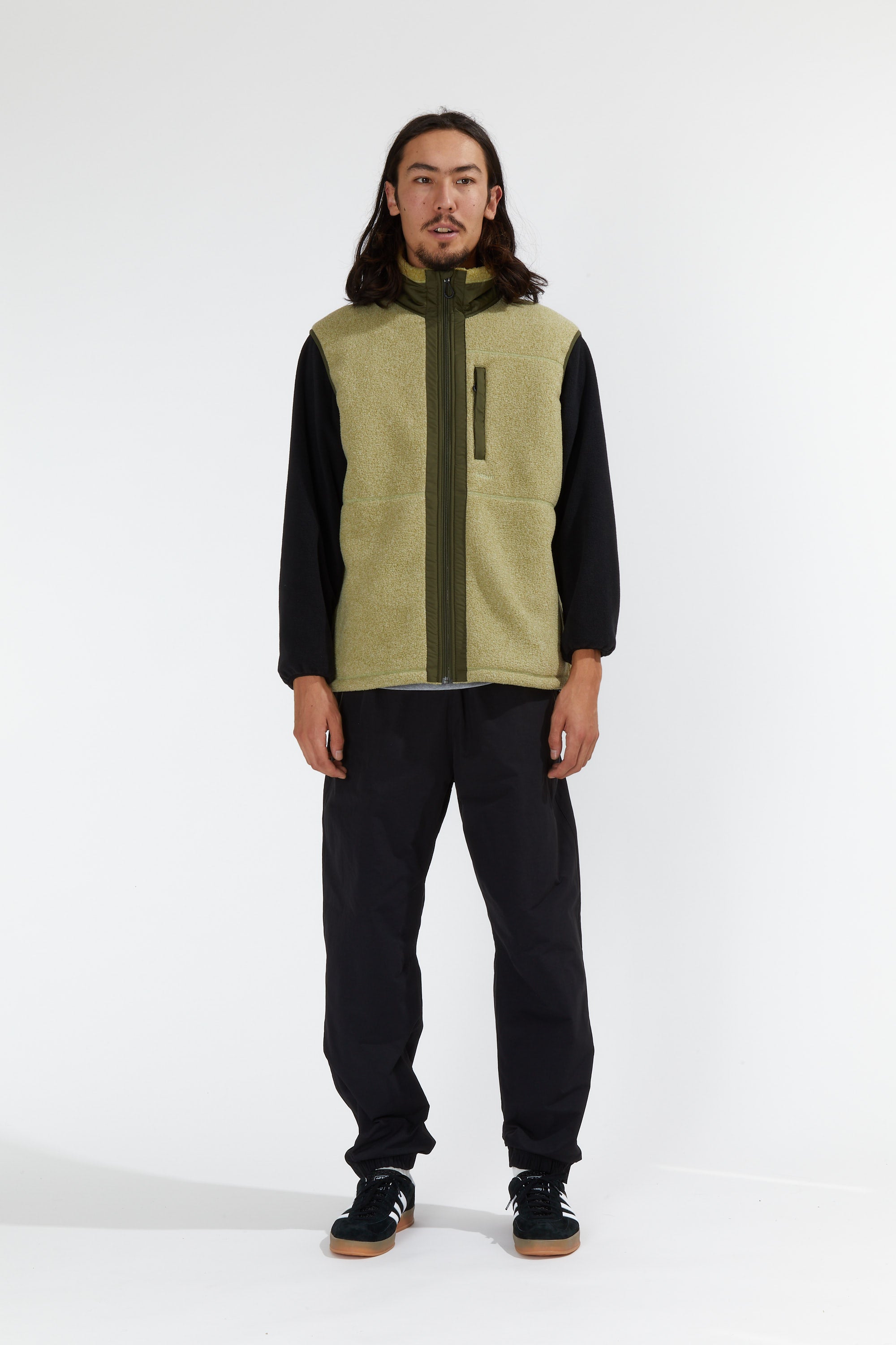 Expedition Fleece Vest - Moss / Adsum